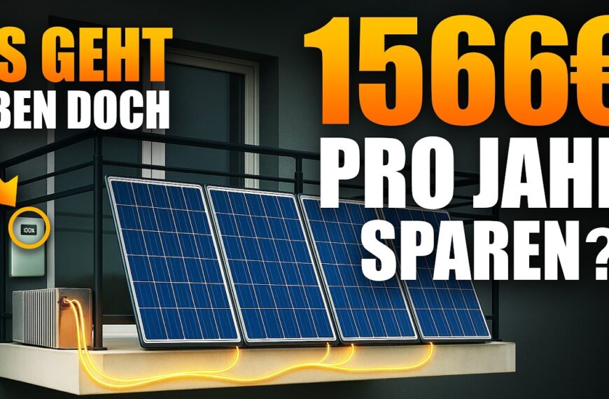 Neues Rekord-Balkon-Kraftwerk sprengt LEGAL alle Grenzen?