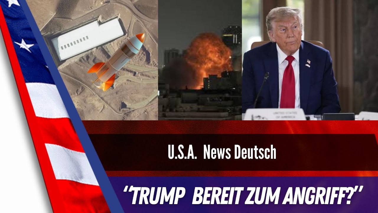 USA vor Kriegseintritt? Trump im Situation Room – Entscheidung über Angriff auf Irans Atomanlagen!