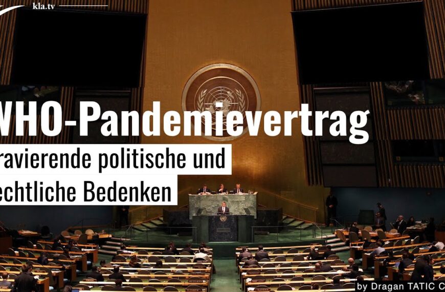 Widerruf der Zustimmung zum WHO-Pandemievertrag: Eine Forderung an die Politik