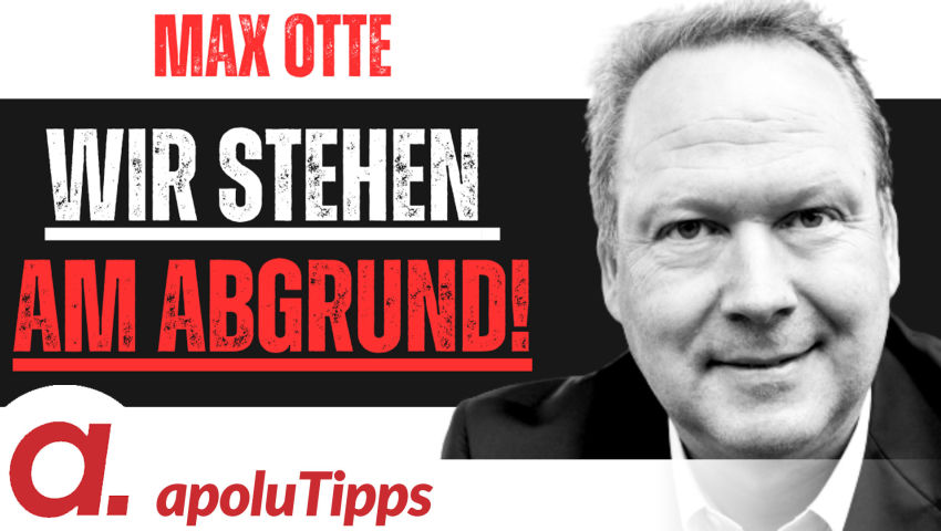 Interview mit Max Otte – Wir stehen am Abgrund!