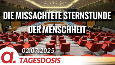 Mehr über den Artikel erfahren Die missachtete Sternstunde der Menschheit | Von Tilo Gräser