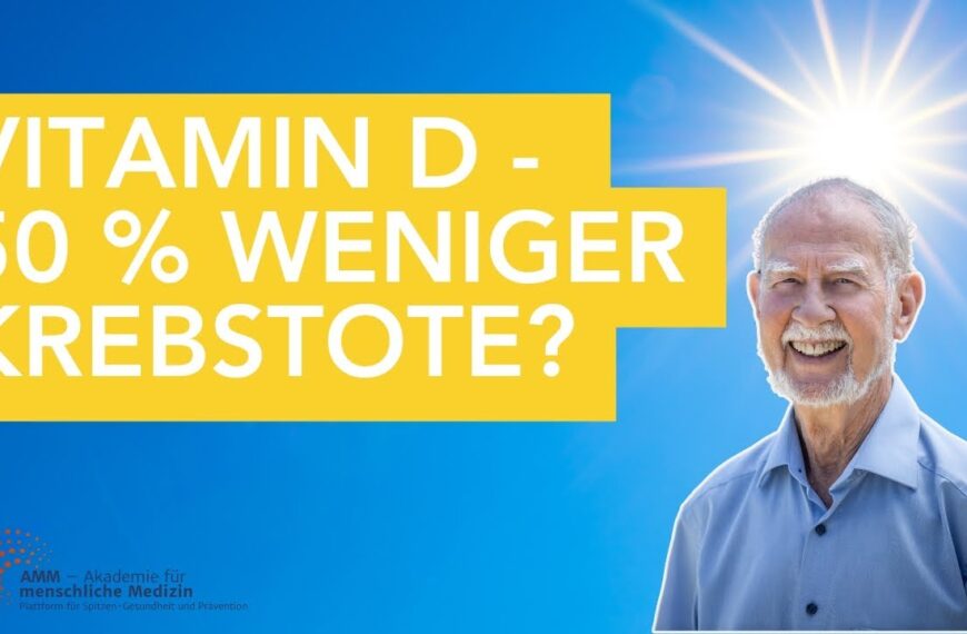 50 % weniger Krebs-Tote – nur durch Vitamin D?! Prof. Jörg Spitz klärt auf