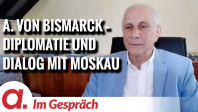 Mehr über den Artikel erfahren Im Gespräch: Alexander von Bismarck | Die fragwürdige Russland-Politik der Bundesregierung