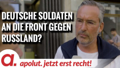 Mehr über den Artikel erfahren Straßenumfrage: Deutsche Soldaten an die Front gegen Russland?
