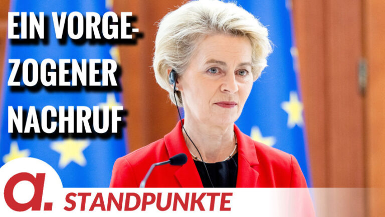 Mehr über den Artikel erfahren Treten Sie trotzdem zurück, Frau von der Leyen! | Von Uwe Froschauer