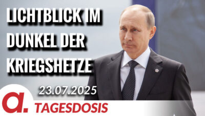 Mehr über den Artikel erfahren Lichtblick im Dunkel der Kriegshetze gegen Russland | Von Tilo Gräser