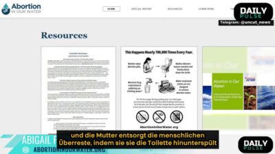 Mehr über den Artikel erfahren 700.000 Abtreibungspillen pro Jahr – und niemand redet über die Folgen fürs Trinkwasser