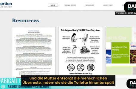 700.000 Abtreibungspillen pro Jahr – und niemand redet über die Folgen fürs Trinkwasser
