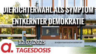 Mehr über den Artikel erfahren Die Richterwahl als Symptom einer entkernten Demokratie | Von Janine Beicht