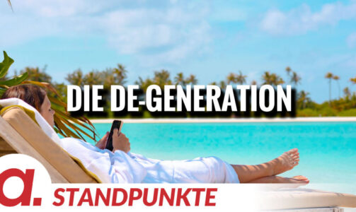 Die De-Generation | Von Tom-Oliver Regenauer