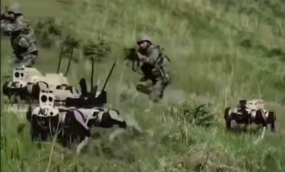 Mehr über den Artikel erfahren Cyber-Killer:💥Chinas Armee drillt mörderische Roboterhunde