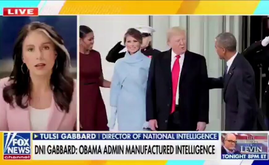 Erdbeben in den USA! DNI-Direktorin Tulsi Gabbard veröffentlicht explosive Dokumente, die zeigen, wie Obama Trumps-Wahlsieg sabotiert hat