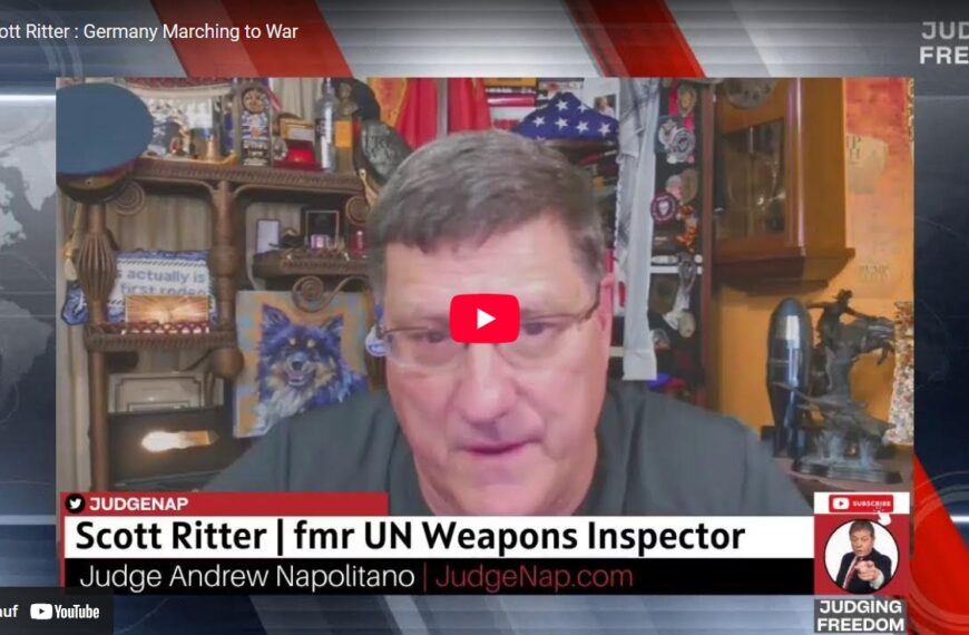 Scott Ritter : Deutschland marschiert in den Krieg