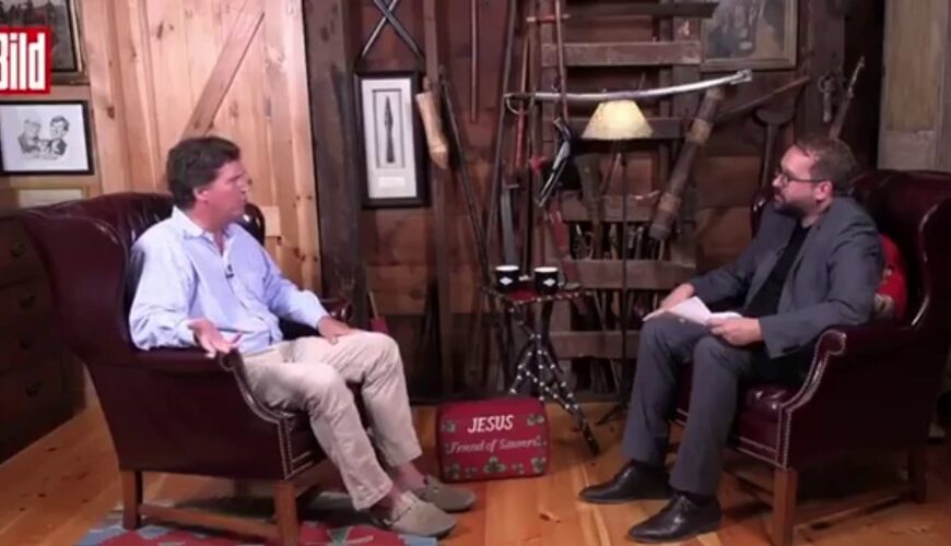 Interessanter Ausschnitt über Merkel aus dem Interview Tucker Carlson und Ronzheimer