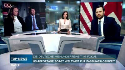 Mehr über den Artikel erfahren JD Vance RASTET AUS! Ultimatum an Merz und Kiew erschüttert