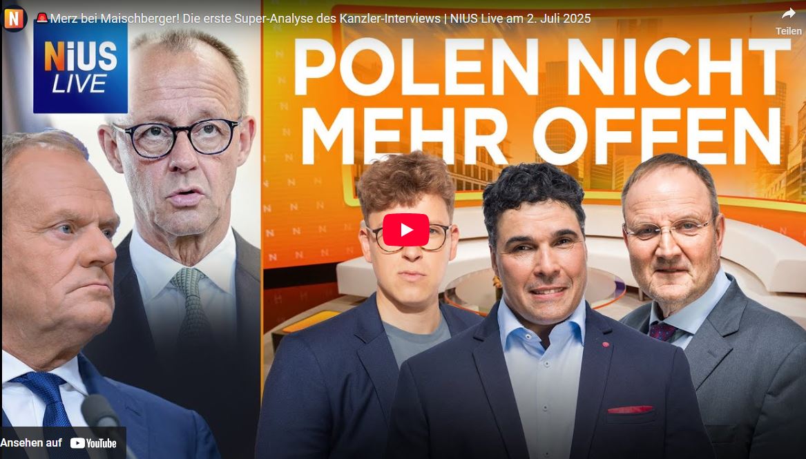 Merz bei Maischberger! Die erste Super-Analyse des Kanzler-Interviews | NIUS