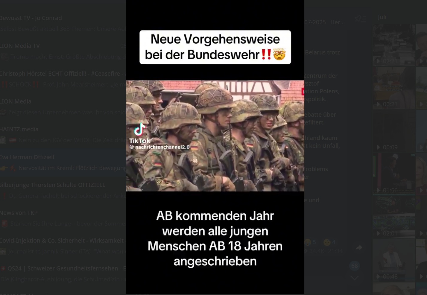 Neue Vorgehensweise bei der Bundeswehr