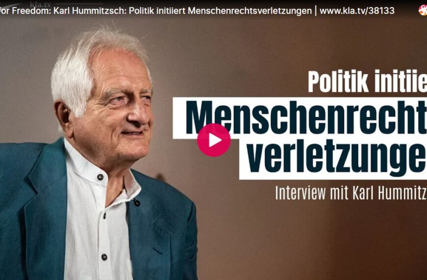 United for Freedom: Karl Hummitzsch: Politik initiiert Menschenrechtsverletzungen