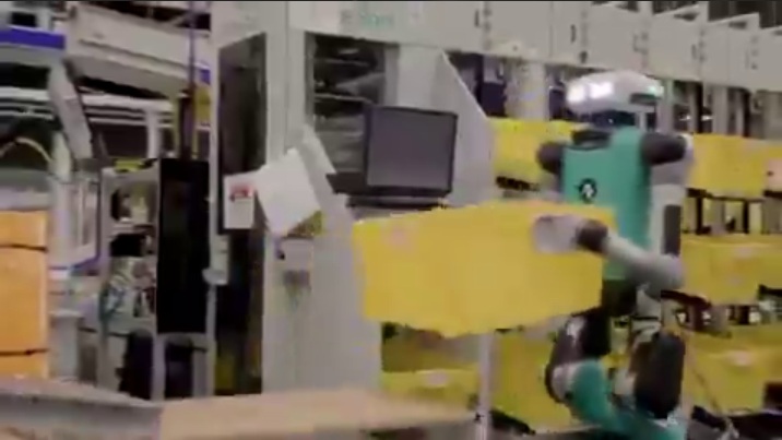 So sieht es in Warenhäusern von Amazon aus – ca. 1 Million Roboter