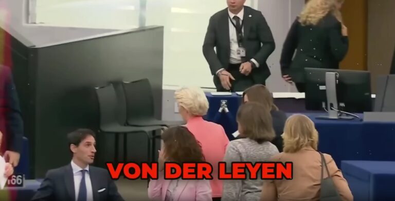 Mehr über den Artikel erfahren Von der Leyen FLIEHT nach Orban Enthüllung – Rücktritt unausweichlich?!