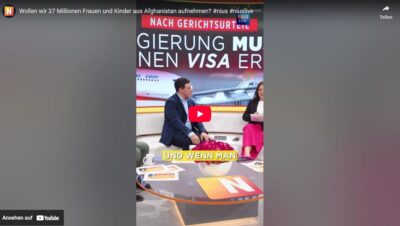 Mehr über den Artikel erfahren Wollen wir 37 Millionen Frauen und Kinder aus Afghanistan aufnehmen?
