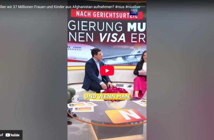 Wollen wir 37 Millionen Frauen und Kinder aus Afghanistan aufnehmen?