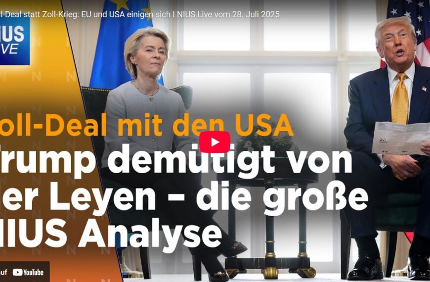 Zoll-Deal statt Zoll-Krieg: EU und USA einigen sich I NIUS