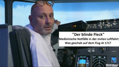 Mehr über den Artikel erfahren AI 171 – Der blinde Fleck – Medizinische Notfälle in der zivilen Luftfahrt