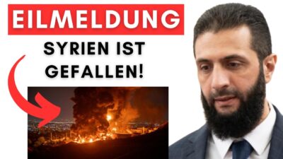 Mehr über den Artikel erfahren Angriff von 70.000 Milizen + Syrischer Präsident auf der Flucht + Israel mit neuen Luftangriffen!