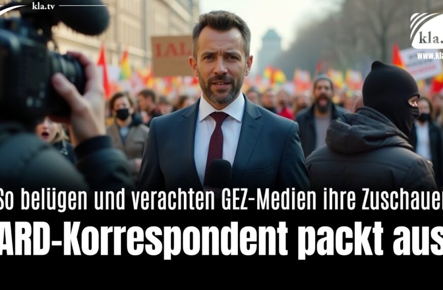 ARD-Korrespondent packt aus: So belügen und verachten GEZ-Medien ihre Zuschauer