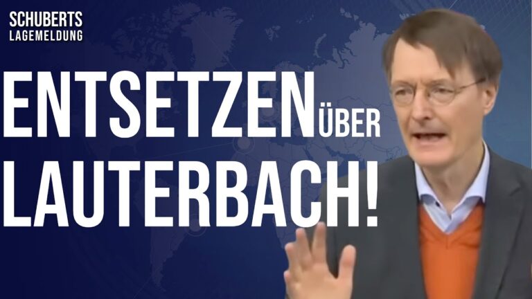 Mehr über den Artikel erfahren ARD-Skandal💥Lauterbach-Entgleisung: Die Bürger toben! + Verstörende Corona-Sätze vom Tagesschau-Vize