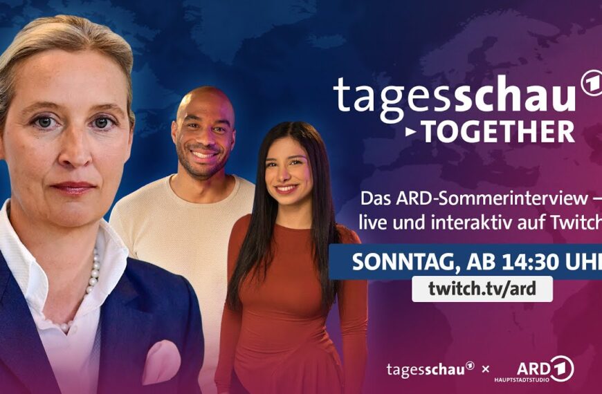 ARD-Sommerinterview: Fragen an AfD-Parteichefin Alice Weidel | tagesschau together