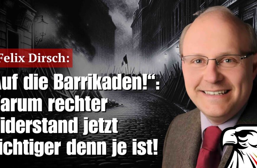 „Auf die Barrikaden!“:  Warum rechter Widerstand jetzt wichtiger denn je ist!