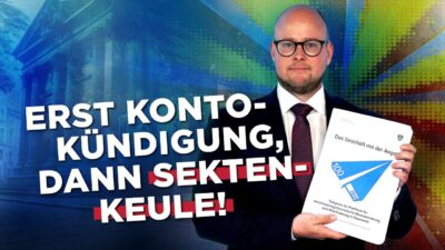 Mehr über den Artikel erfahren AUF1 im Systemvisier: Nach Kontokündigungen greifen sie jetzt zur Sektenkeule!