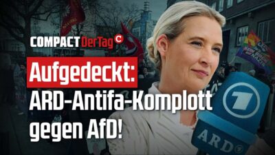 Mehr über den Artikel erfahren Aufgedeckt: ARD-Antifa-Komplott gegen AfD!💥