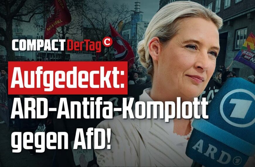 Aufgedeckt: ARD-Antifa-Komplott gegen AfD!💥