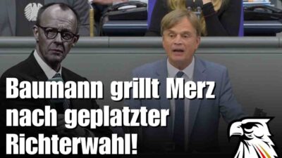 Mehr über den Artikel erfahren Bernd Baumann (AfD): „Richterwahl offenbart absolute Instabilität dieser Regierung“