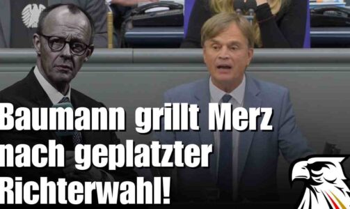 Bernd Baumann (AfD): „Richterwahl offenbart absolute Instabilität dieser Regierung“