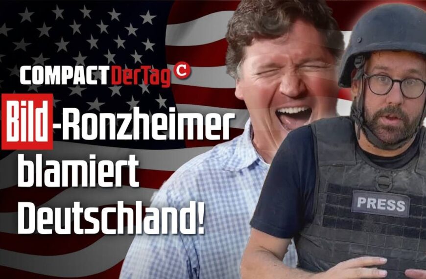 BILD-Ronzheimer blamiert Deutschland!💥