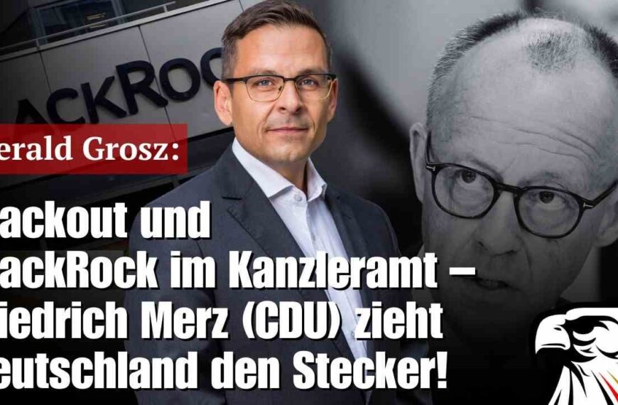 Blackout und BlackRock im Kanzleramt – Friedrich Merz (CDU) zieht Deutschland den Stecker!