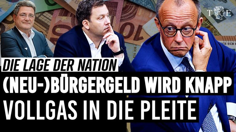 Mehr über den Artikel erfahren Bürgergeld & Schulden: Der Preis ist Armut | Lage der Nation