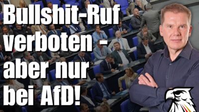Mehr über den Artikel erfahren „Bullshit“-Ruf verboten – aber nur für AfD? Bundestagsdebatte entlarvt doppelte Standards!