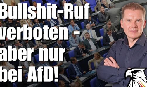 „Bullshit“-Ruf verboten – aber nur für AfD? Bundestagsdebatte entlarvt doppelte Standards!