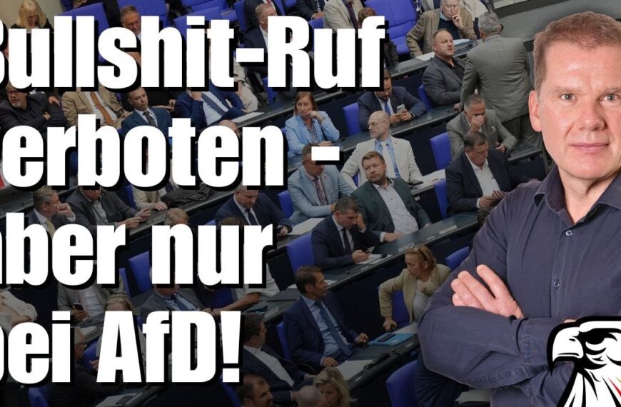 „Bullshit“-Ruf verboten – aber nur für AfD? Bundestagsdebatte entlarvt doppelte Standards!