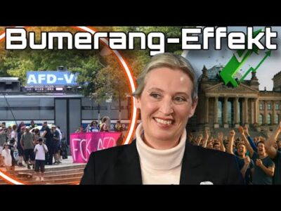 Mehr über den Artikel erfahren Bumerang-Effekt: AfD erreicht Höchstwert nach ARD-Sabotage