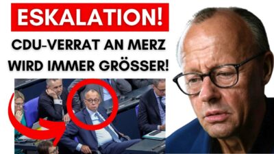 Mehr über den Artikel erfahren CDU betrügt bei Richterwahl + Plagiats-Vorwürfe gegen Merz + CDU verrät eigenen Kanzler!