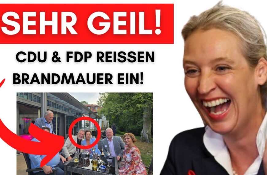 CDU & FDP nehmen am AfD-Sommerfest teil – SPD rastet komplett aus!