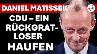 Mehr über den Artikel erfahren Das Desaster der Koalition: Das wäre früher undenkbar gewesen | Daniel Matissek im Interview