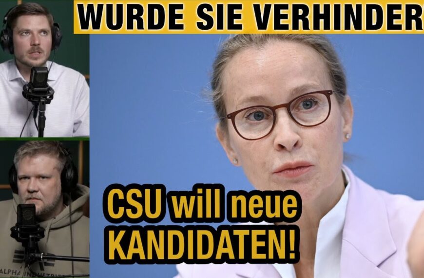 Das ENDE von Brosius-Gersdorf? CSU will neue Kandidaten!