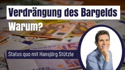 Mehr über den Artikel erfahren Der mündige Bürger:„Die Verdrängung des Bargelds“ – mit Autor Hansjörg Stützle